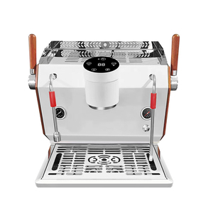 Machine à café semi-automatique professionnelle à double chaudière, pour café commercial, cafetières, machine à expresso, barista - Product Image 1