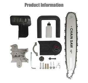 مجموعة حوامل المنشار الكهربائي 12 بوصة M10/M14، أداة تحويل جلاخة الزاوية إلى منشار سلسلة كهربائي، مجموعة أدوات محمولة لتحويل الرأس - Product Image 3