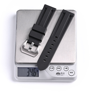 Correa de Reloj de Caucho FKM de Alta Calidad de 20 mm 22 mm, Correas de Reloj de Fluorocarbono para <span class=keywords><strong>Relojes</strong></span> <span class=keywords><strong>Breitling</strong></span> - Product Image 3
