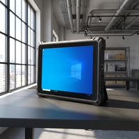 Tableta Robusta de 10.1 Pulgadas con Windows 10, Tableta Industrial IP67 con RJ45, HDMI, NFC, UHF, RFID para Servicios de Fabricación Electrónica