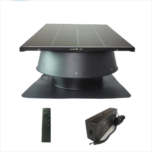 Ventilador de Techo Solar Comercial de Alta Resistencia de 24 Pulgadas, Alto Rendimiento de Extracción para Climas Cálidos JBSF-600A - Product Image 3