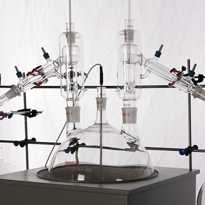 Kit <span class=keywords><strong>de</strong></span> destilación <span class=keywords><strong>de</strong></span> camino corto <span class=keywords><strong>de</strong></span> vidrio <span class=keywords><strong>de</strong></span> laboratorio <span class=keywords><strong>de</strong></span> 5L /10 L/20 L/<span class=keywords><strong>sistema</strong></span> <span class=keywords><strong>de</strong></span> destilación <span class=keywords><strong>de</strong></span> camino corto <span class=keywords><strong>al</strong></span> vacío - Product Image 2