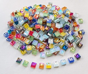 Mosaicos de Cristal Iridiscente en Varios Colores, 1 kg a Granel, para Manualidades, Mosaicos DIY para Adultos - Product Image 3