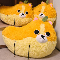 Greenmart Peluche de fruit amusante en forme de mangue jaune créative unisexe, jouet en peluche en coton PP personnalisé d'Anhui pour enfants