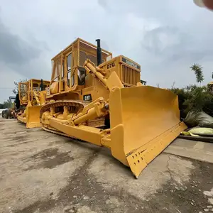 Hot Sale Caterpillar Used Earth Moving Machine D7Gwith Winch In Stock Original Japan Made Used Crawler Bulldozer D7G For Sale