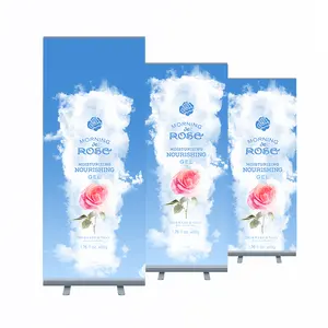 FEAMONT Portátil Roll up Display Econômico Rollup Publicidade Banner Stand para Uso Promoção