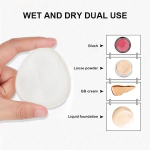 ฟองน้ำแต่งหน้าแบบมืออาชีพ ลายการ์ตูน ซิลิโคนเจล แป้งพัฟ ซิลิโคนสำหรับเกลี่ยเครื่องสำอาง ฟองน้ำซิลิโคนรูปหยดน้ำ - Product Image 5