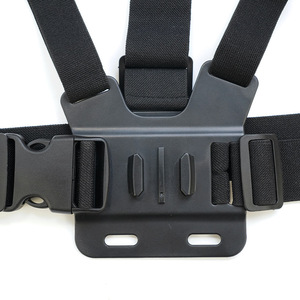 Harnais de caméra professionnel de style utilitaire en nylon de 3,8 cm de largeur pour montage de caméra d'action modèle Gopro B - Product Image 1