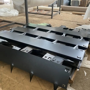 Bordures de <span class=keywords><strong>jardin</strong></span> en acier galvanisé, bordures de pelouse en métal robustes, résistantes à la rouille, bandes de bordure paysagère pour parterres de fleurs et allées - Product Image 6