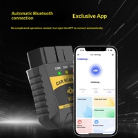 Alat Diagnostik Mobil OBD2, Penguji Baterai, Pembaca Kode Kesalahan ELM327, Aplikasi Bluetooth, Pemindai OBD2