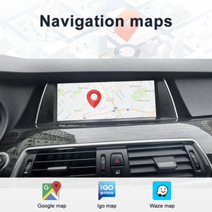 เครื่องเล่นมัลติมีเดียไร้สาย STWEI รุ่นใหม่ ขนาด 10.25 นิ้ว รองรับ CarPlay และ Android AUTO สำหรับรถยนต์ BMW ซีรีส์ 5 GT F07 F18 พร้อมระบบนำทาง GPS - Product Image 4