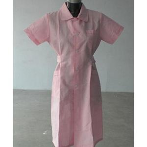 Blouse médicale Evergrande en coton à manches longues blanche et rose pour infirmières et médecins – Tenue de travail - Product Image 5