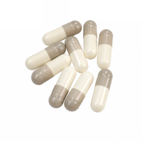 Capsules végétariennes transparentes en HPMC certifiées Halal, colorées sur mesure, taille 000, temps de dissolution 10 minutes