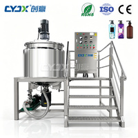 Equipo Automático CYJX para la Fabricación de Cosméticos, Máquina para Hacer Jabón Líquido Lavavajillas, Tanque de Corte y Homogeneización, Nuevo