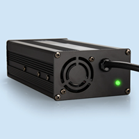 Chargeur de batterie au lithium 24V 10A pour tondeuse à gazon électrique, moto électrique, contrôle intelligent embarqué MCU XT30 300W, PFC intégré