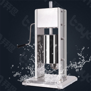 Embutidora Manual Vertical Comercial de 2L, 3L, 5L, 7L, 10L, 12L, 15L para Carne de Cerdo, Res, Pollo, Salchichas, Jamón y Hot Dogs - Product Image 3