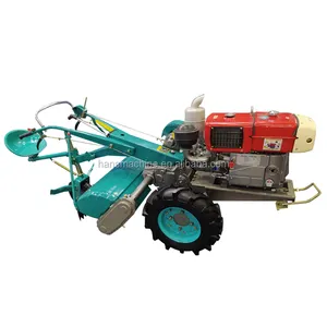 12hp 15hp two wheel disc plough high quality 2wd hand walking tractor