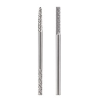 Fraise à ongles double tête pour cuticules, élimine les peaux mortes, manucure 2 en 1, en carbure de tungstène