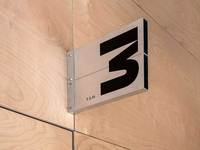Pylône de signalisation directionnelle 3D personnalisé pour l'extérieur, panneau d'orientation pour place publique, pilier d'orientation pour campus, panneau directionnel pour bureau