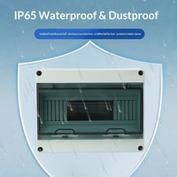 Boîtier de distribution étanche IP55 en ABS pour installation en saillie ou en encastrement, boîte de protection extérieure pour interrupteur aérien, protection plastique contre les fuites