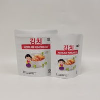 Sacs en plastique OEM personnalisés pour kimchi, souple, thermoscellé, pour emballage de légumes marinés