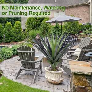 Planta de <span class=keywords><strong>Agave</strong></span> Artificial con pinchos para interiores y exteriores, verde sintética realista resistente a los rayos UV - Product Image 6