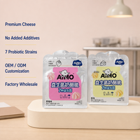 Aimo Gaufrettes Croustillantes Sucrées - Saveur Fromage & Fruité - 27 Grammes - Prêtes à Servir - Durée de Conservation 12 Mois - En Conserve