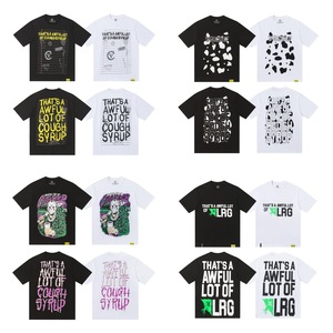 THAT'S AWFUL LOT COUGH SYRUP Chemise imprimée <span class=keywords><strong>pour</strong></span> homme à manches courtes, 100% Coton de Haute Qualité, Coupe Oversize à Épaules Tombantes, Style Vintage, Respirante - Product Image 4