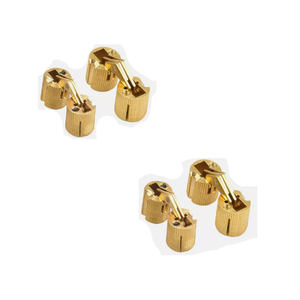 사용자 정의 구리 배럴 경첩 가구 보석 상자 숨겨진 보이지 않는 황동 경첩 CNC 가공 와이어 EDM 숨겨진 캐비닛 하드웨어 - Product Image 3