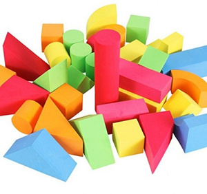 Bloques de apilamiento de espuma EVA blanda para niños y niñas, juego de construcción educativo colorido, Juguetes - Product Image 6