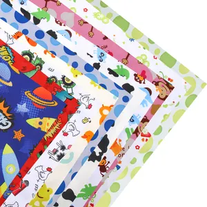 100 polyester waterproof breathable fabric A series of print waterproof PUL fabric for cloth diaper,wet bag,sanitary pad