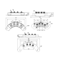 Redresseur de pont triphasé MXG70-16 70A 1600V, module de diodes demi-onde, remplacement pour l'ensemble d'excitation de générateur