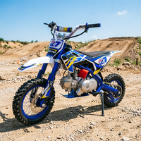 Moto tout-terrain KTM 125CC monocylindre quatre temps refroidie par air haute performance pour jeunes et adultes, idéale pour le commerce extérieur.