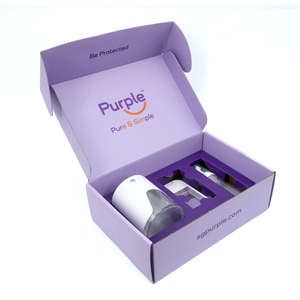Boîtes cosmétique en papier kraft, coffret personnalisé pour cils, perruques, emballage de cuticules, <span class=keywords><strong>gel</strong></span>, emballage à <span class=keywords><strong>ongles</strong></span> avec bouteille carrée - Product Image 1