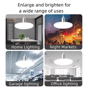 <span class=keywords><strong>Ampoule</strong></span> LED <span class=keywords><strong>plate</strong></span> UFO de fournisseur chinois, double culot E27 B22, longue durée de vie, faible consommation d'énergie, pour éclairage domestique et commercial - Product Image 4