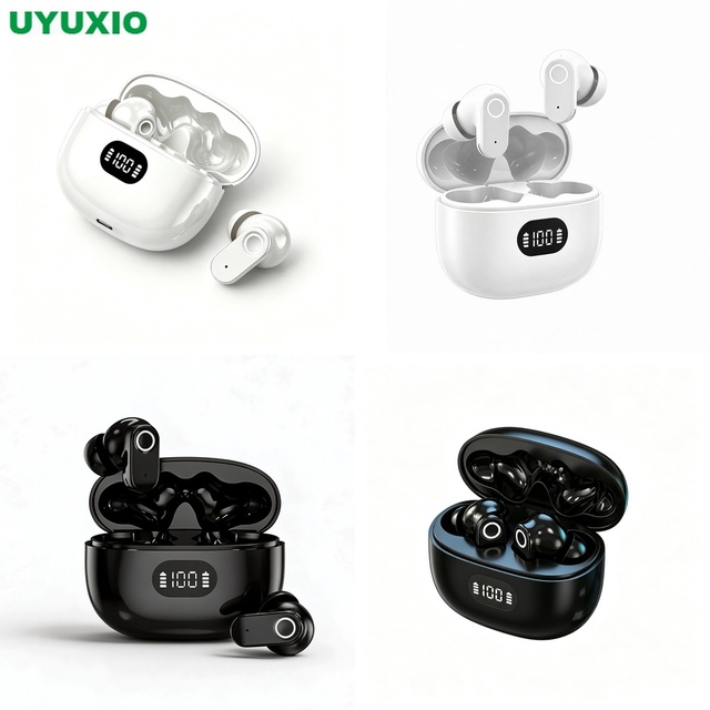 2026 New Arrivals Stereo Wireless Earbuds Stereo Earbuds with Deep Bass Audio ENC Mic 36H Battery Life for Running Gym Office