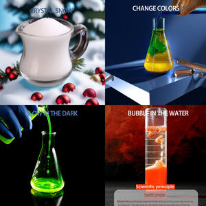 Kit scientifique d'expériences 200 + pour enfants, idées de cadeaux d'anniversaire de Noël Cool Boy, ensemble de <span class=keywords><strong>chimie</strong></span> et de <span class=keywords><strong>physique</strong></span>, jouets STEM pour garçons et filles - Product Image 4