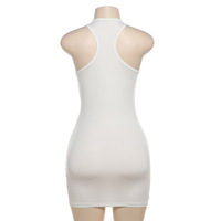 Robes d'été pour femmes, imprimé floral gothique, écologiques, lavables, taille naturelle, sans manches