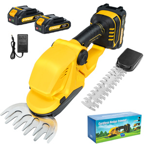 Offre Spéciale MVM Tondeuse à Haies et Cisaille à Gazon Sans Fil 24V avec Lame de 120mm Qualité Industrielle DIY Garantie 1 An Offre Spéciale Power H - Product Image 1