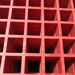 Râpe de sol en plastique FRP 50x50mm, Surface lisse, bon marché, pour marche - Product Image 5