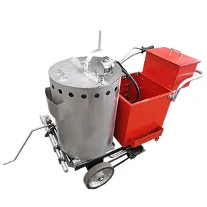 Высокая эффективность горячего расплава чайников дорожная маркировочная машина для продажи поставка в обрабатывающей промышленности