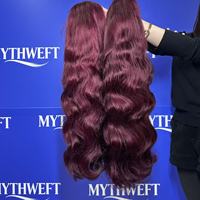 Perruque frontale en dentelle HD, cheveux brésiliens bouclés ondulés, densité 180% 250%, cheveux humains vierges pour femmes noires, perruque en dentelle suisse