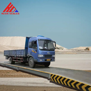 Tragbare Mobile Elektronische Digitale Wiegebrücke LKW-Gewichtswaage Wagen-Balance Wiegemaschine Mit Rampen LKW-Waage - Product Image 5