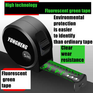 เทป7.5m25mm สีดำขนาด7.5เมตรขนาดมาตรฐานใช้สายวัดเหล็กกล้าคาร์บอนตามสั่ง - Product Image 6