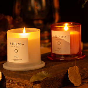 Couvre-gobelet en verre à cloche dorée fait à la main, <span class=keywords><strong>bougie</strong></span> parfumée à la cire de soja créative pour la décoration de la maison de vacances, cadeaux de Noël - Product Image 3