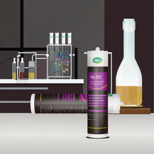 Scellant en silicone gris RTV GP Yaqi personnalisable de 300ml Durée de conservation de 12 mois 24 pièces par boîte Construction pour le travail du bois 1200 pièces <span class=keywords><strong>PES</strong></span> - Product Image 3