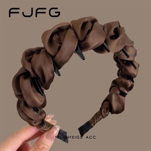 Accesorios para el Cabello Otoño 2025, Diadema de Tela Plisada con Burbujas, Diseño de Hada, Hecha a Mano - Product Image 4