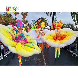 Kostum Tiup Kustom Dunia Dongeng Pertunjukan Gaun Bunga Tiup - Product Image 1