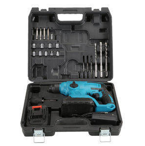 Nouvel ensemble d'outils multifonctionnels de 124 pièces comprenant une perceuse à percussion au lithium et un coffret à outils avec support OEM - Product Image 2