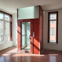 Ascenseur domestique sans machine pour l'accessibilité des personnes âgées, ascenseur résidentiel pour villa sans salle de machine, petit ascenseur domestique sécurisé pour passagers